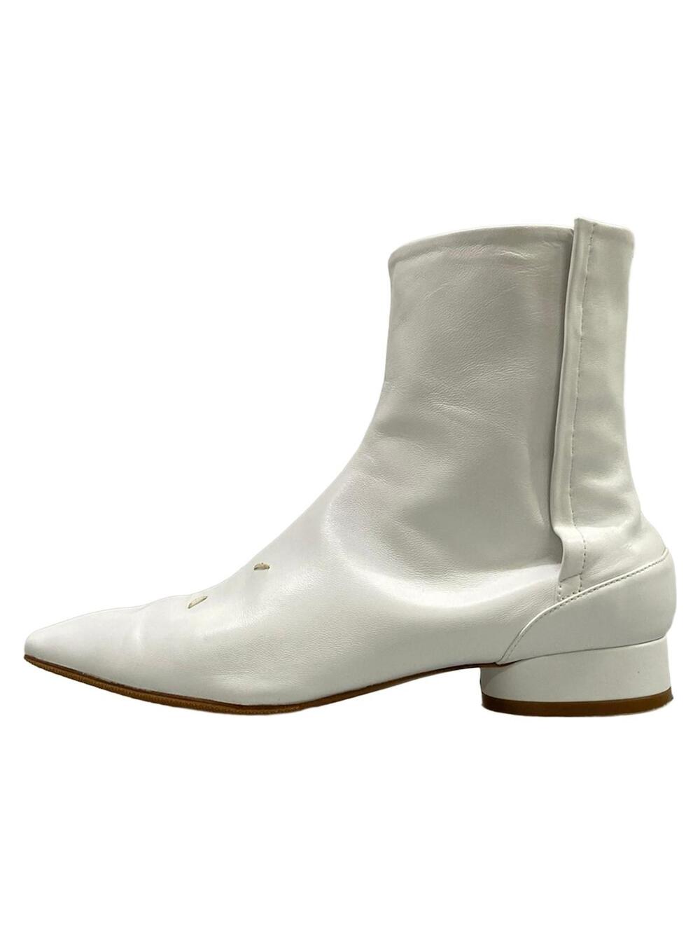 Maison Margiela White Leather Women's #287750M81B